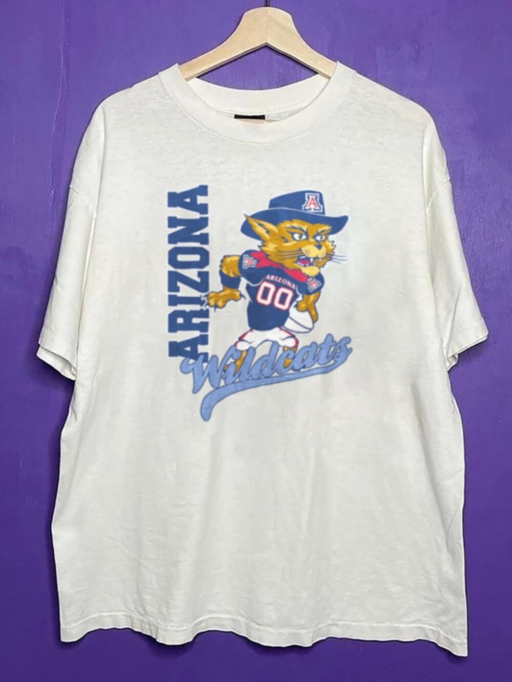 Vintage 90s University of Arizona Wildcats Shirt, Arizona Wildcats NCAA Shirt